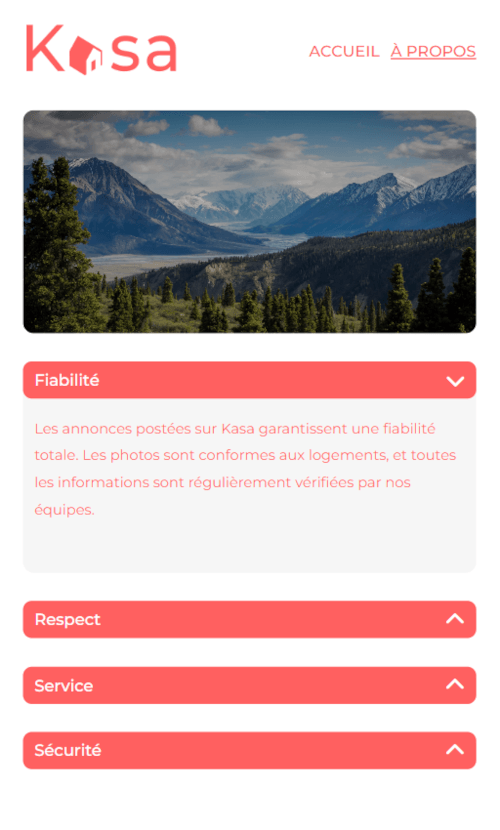 Kasa sur mobile